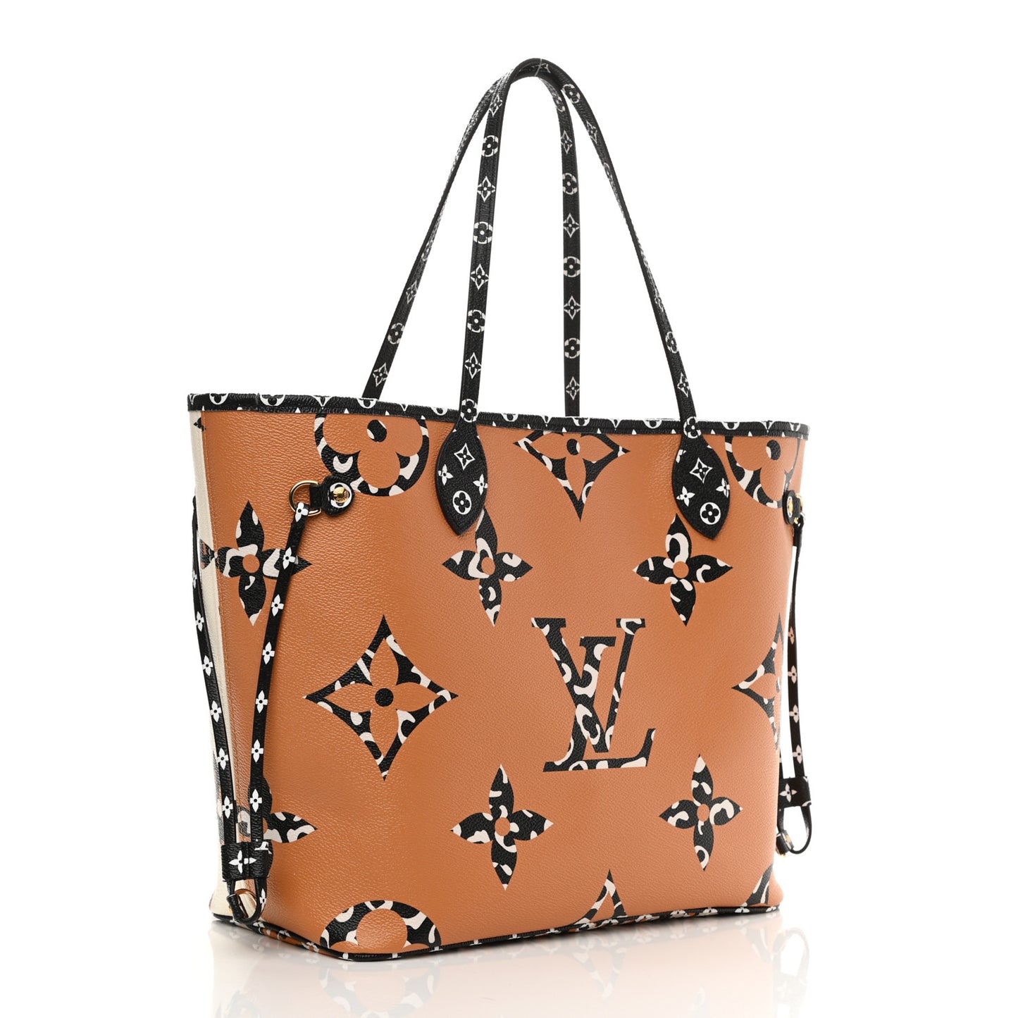 Monogram Giant Jungle Neverfull MM Ivory