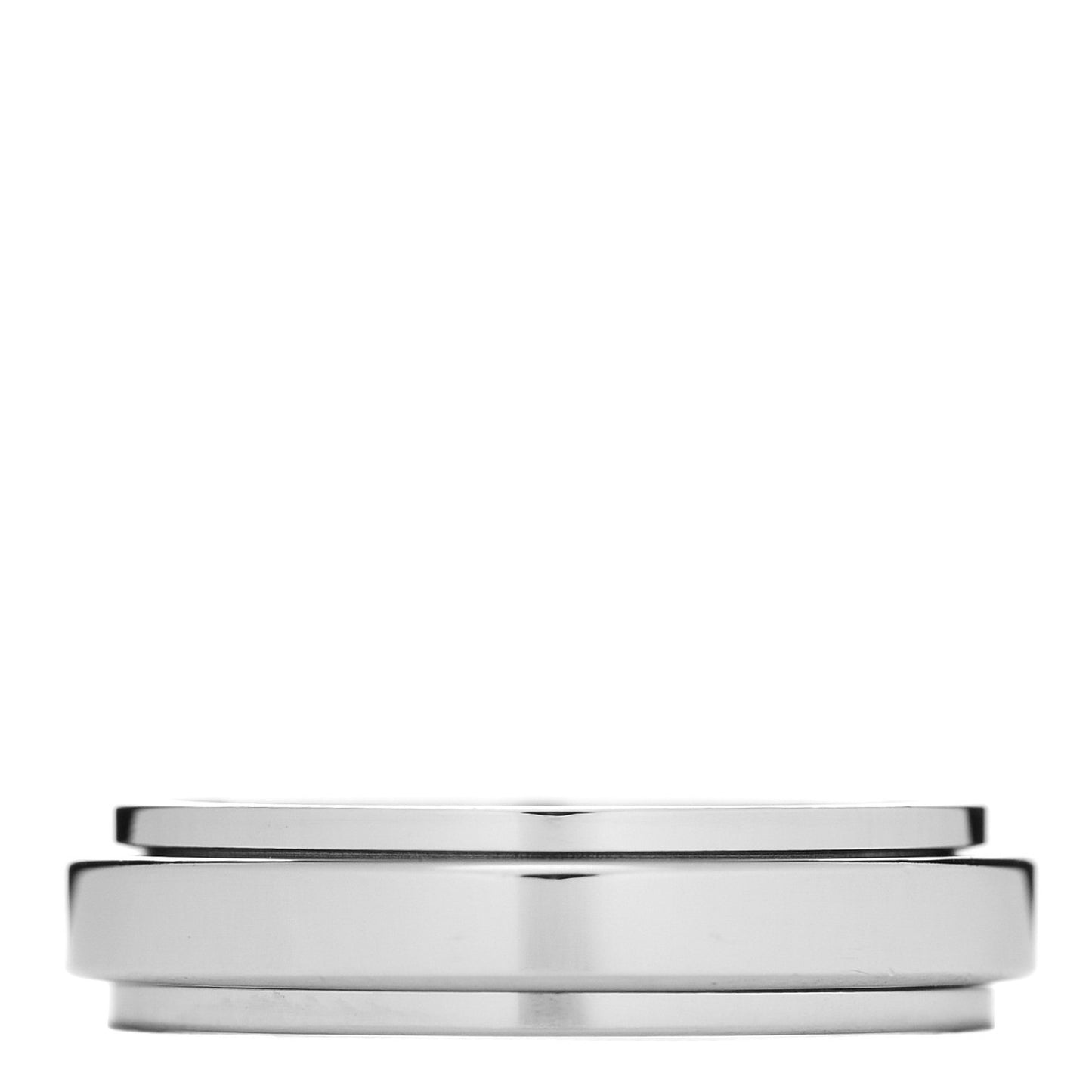 18K White Gold Wedding Ring 52 6