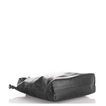 Chanel Lambskin North South Edgy Tote Black 4 of 7