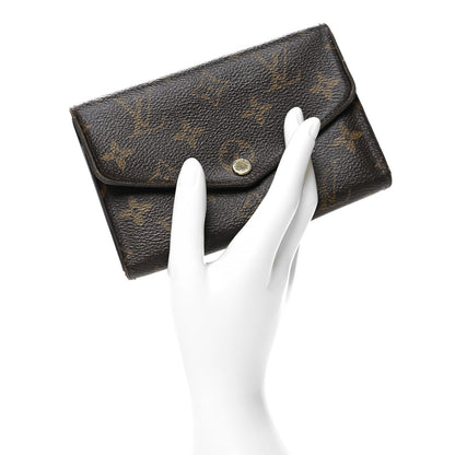 Louis Vuitton Monogram Sarah Compact Wallet 2 of 10