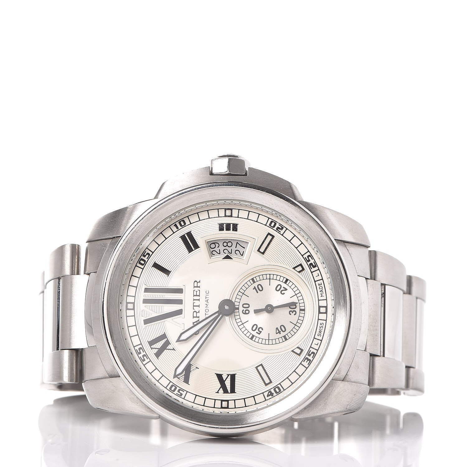 Cartier Stainless Steel 42mm Calibre de Cartier Automatic Watch 3 of 6