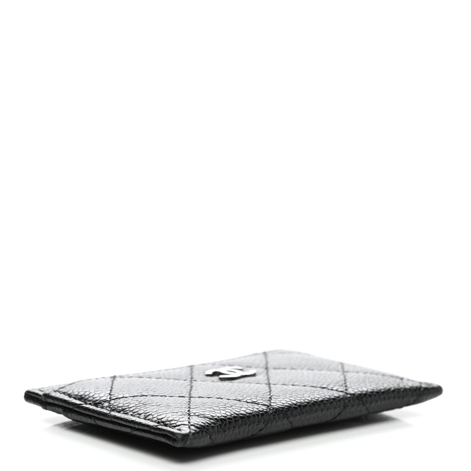 Chanel Caviar Quilted Card Holder Black 4 of 8