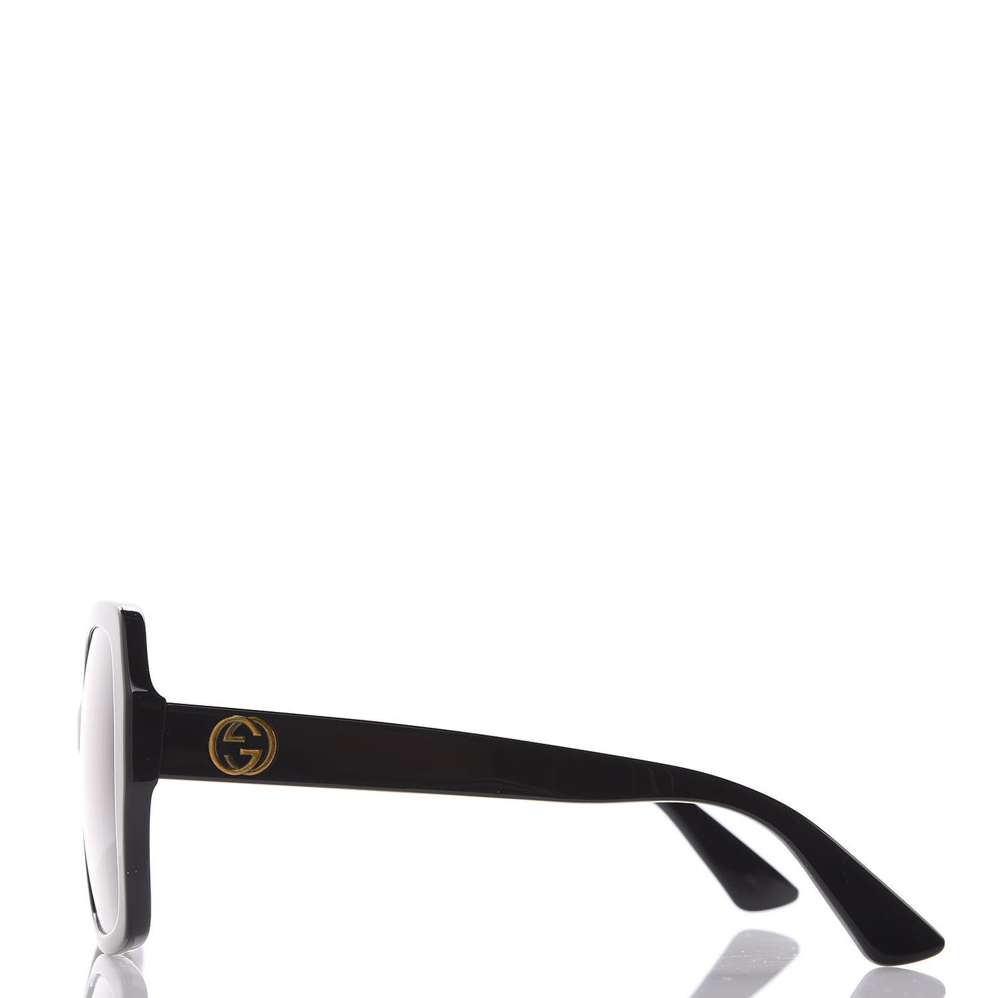 Acetate Square Frame GG0096S Sunglasses Black