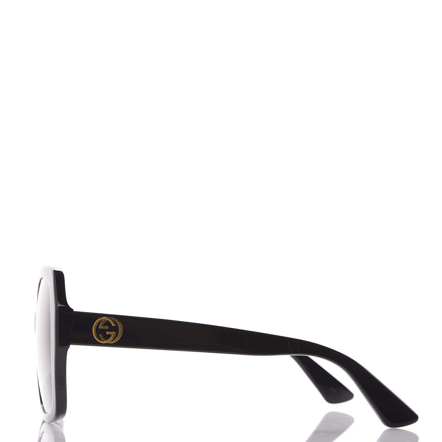Gucci Acetate Square Frame GG0096S Sunglasses Black 2 of 7
