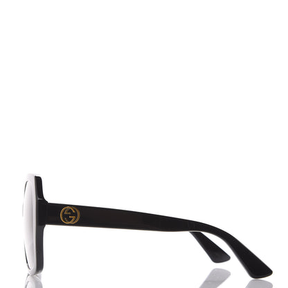 Gucci Acetate Square Frame GG0096S Sunglasses Black 2 of 7