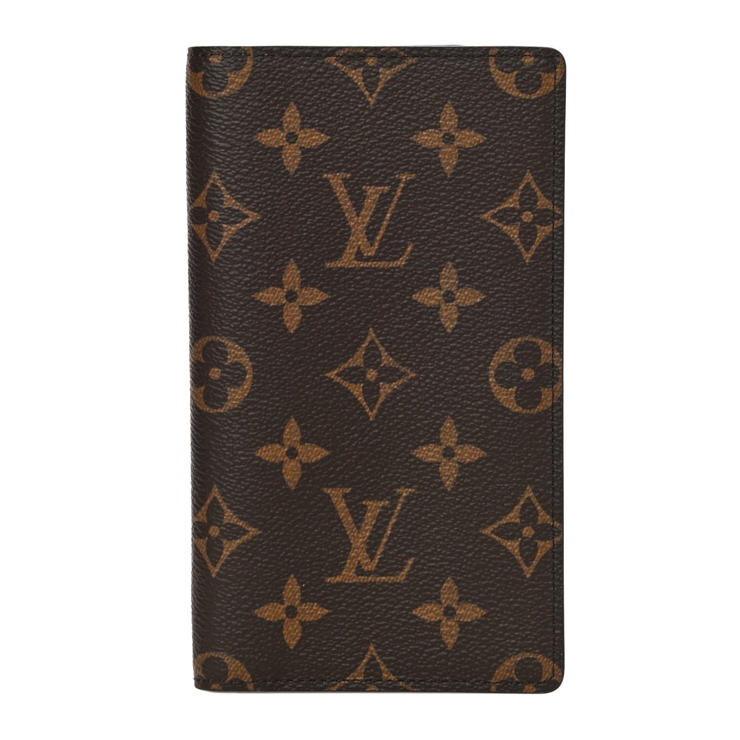 Monogram Checkbook Holder Case Wallet