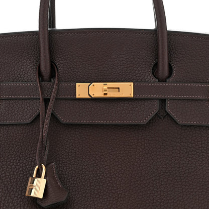 Hermes Fjord Birkin 40 Chocolate 8 of 11