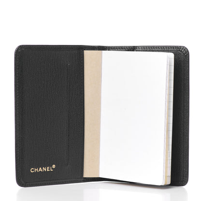 Chanel Goatskin Small Pocket Agenda Cover Black 4 of 6