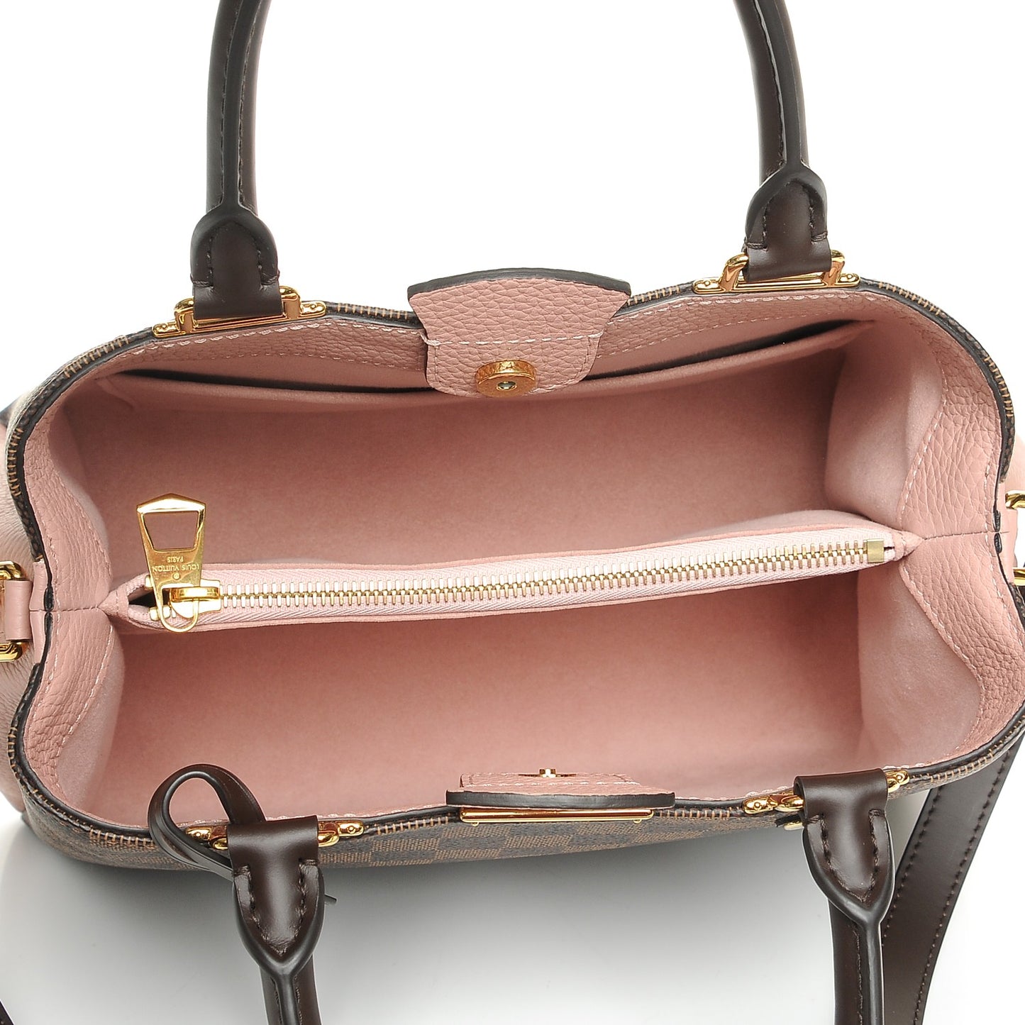 Damier Ebene Cuir Taurillon Brittany Magnolia