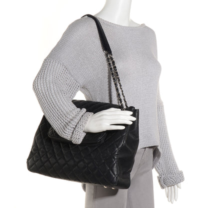 Chanel Caviar Quilted Flap Tote Black 2 of 8
