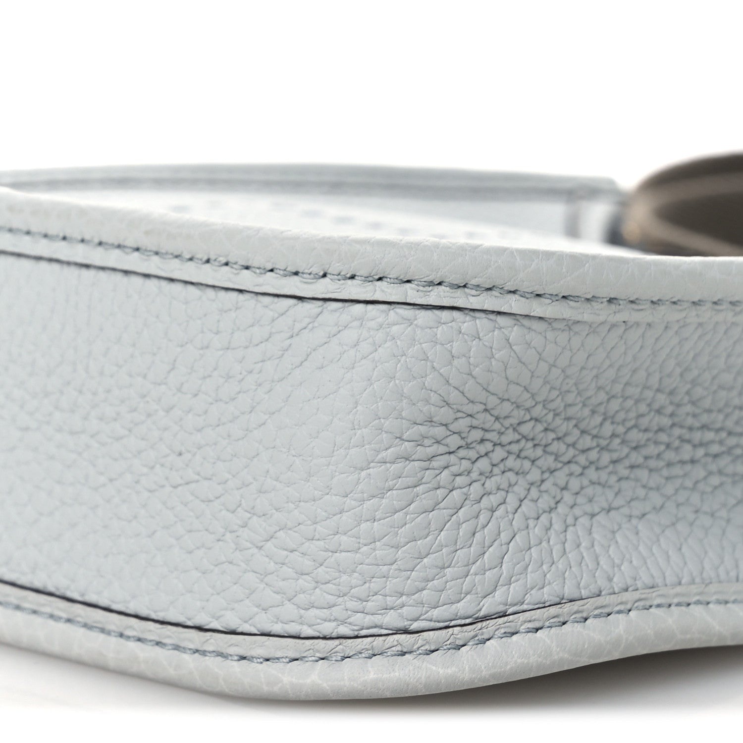 Hermes Taurillon Clemence Amazone Evelyne TPM Bleu Pale Etain 10 of 10
