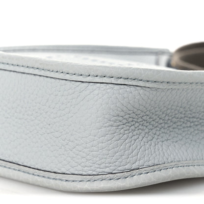 Hermes Taurillon Clemence Amazone Evelyne TPM Bleu Pale Etain 10 of 10