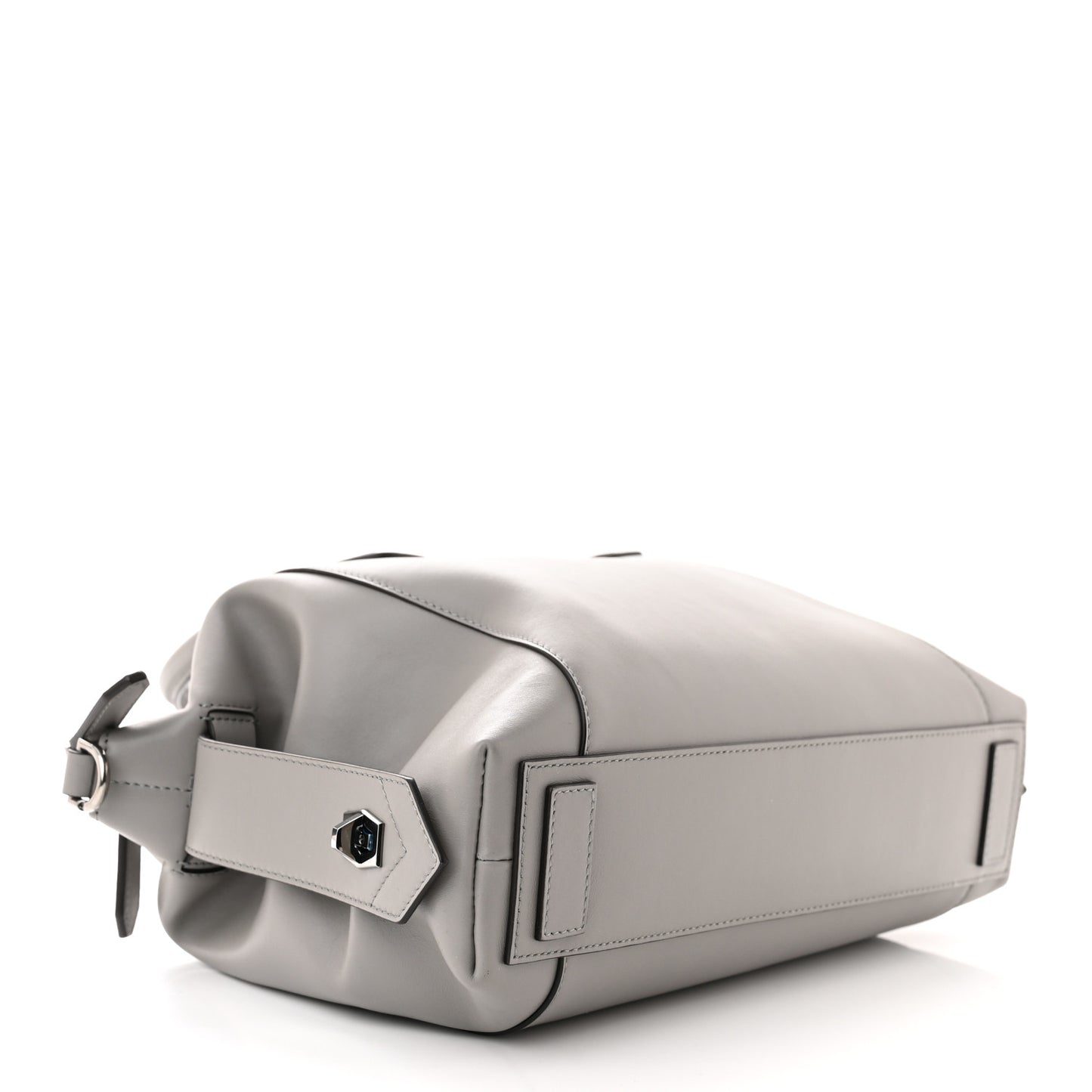Calfskin Small Soft Antigona Pearl Grey