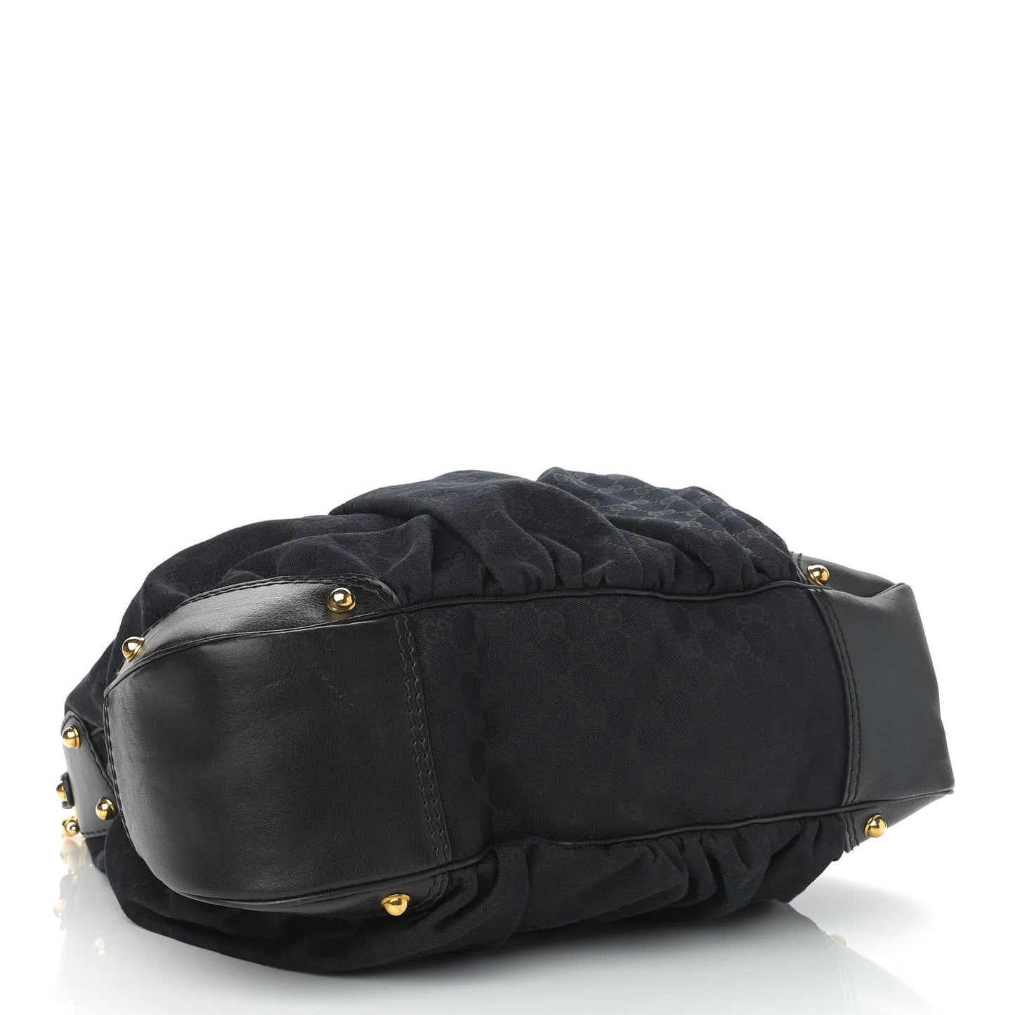 Monogram Large Jockey Hobo Black