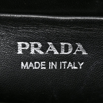 Prada Saffiano Flap Shoulder Bag Black 6 of 13