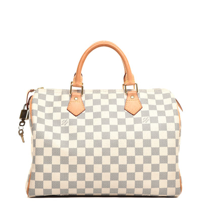 Louis Vuitton Damier Azur Speedy 30 1 of 13