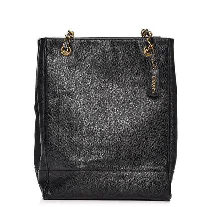 Chanel Caviar Shoulder Bag Black 1 of 18