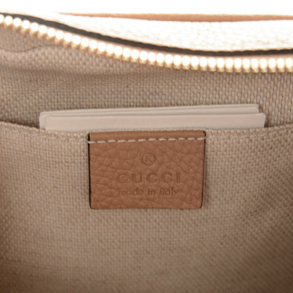 Gucci Pebbled Calfskin Small Soho Disco Bag Camelia 6 of 7