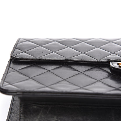 Chanel Lambskin Quilted Medium Single Flap Black 19 of 21