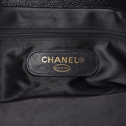 Chanel Caviar XL Weekender Bag Black 6 of 16