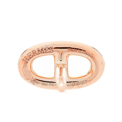 Hermes 18K Rose Gold TPM Farandole Stud Earrings 3 of 5