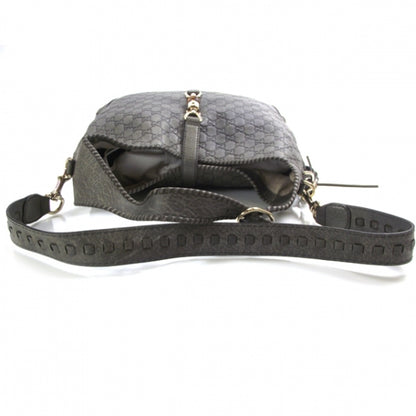 Gucci Guccissima Large New Jackie Shoulder Bag Gray 6 of 11