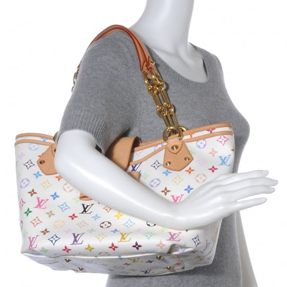 Louis Vuitton Monogram Multicolor Annie GM White 2 of 7