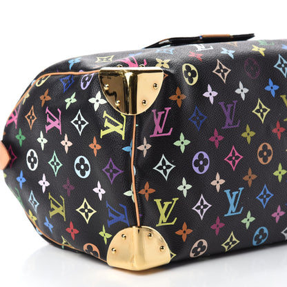 Louis Vuitton Monogram Multicolor Speedy 30 Black 6 of 10