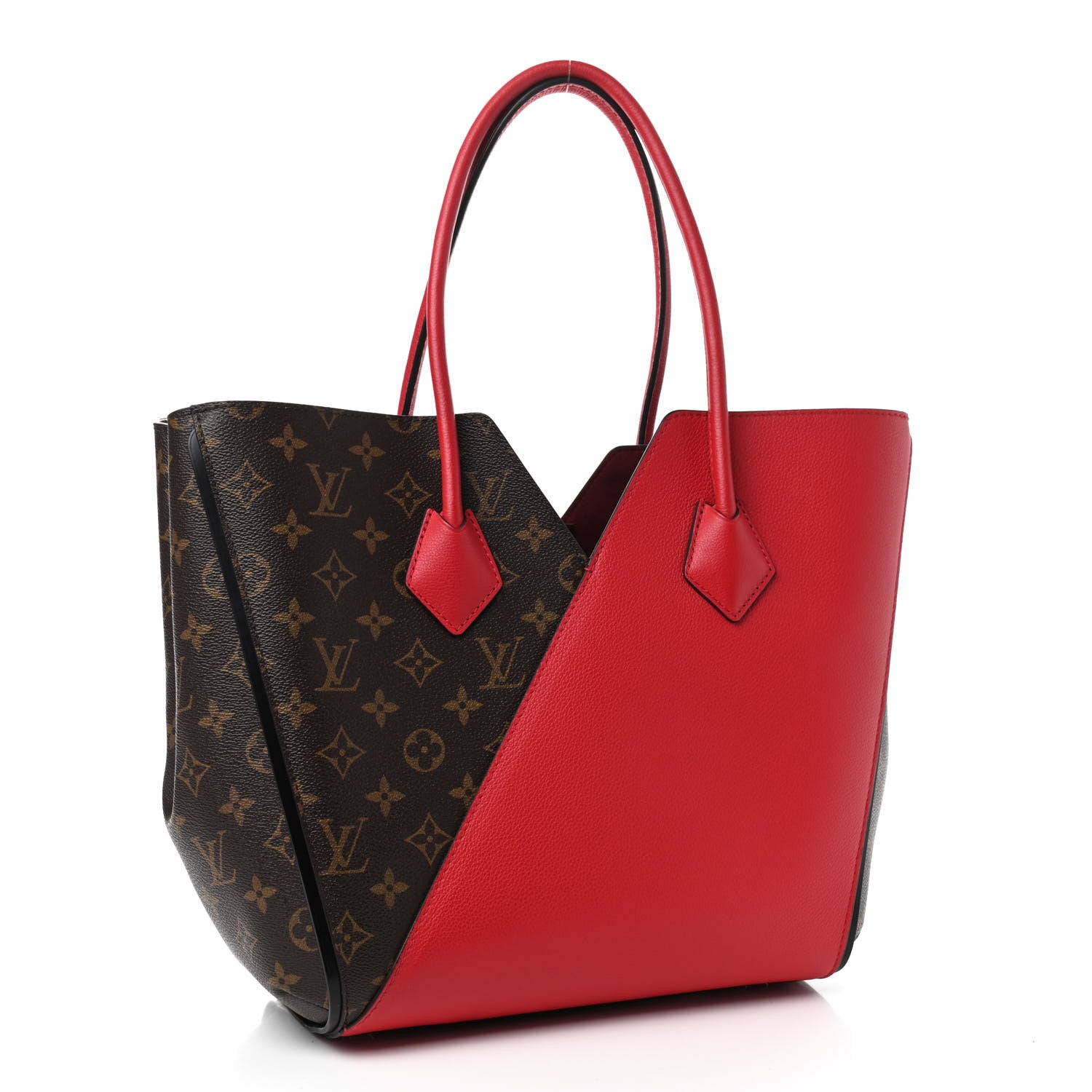 Louis Vuitton Calfskin Monogram Kimono Tote Cherry 3 of 9