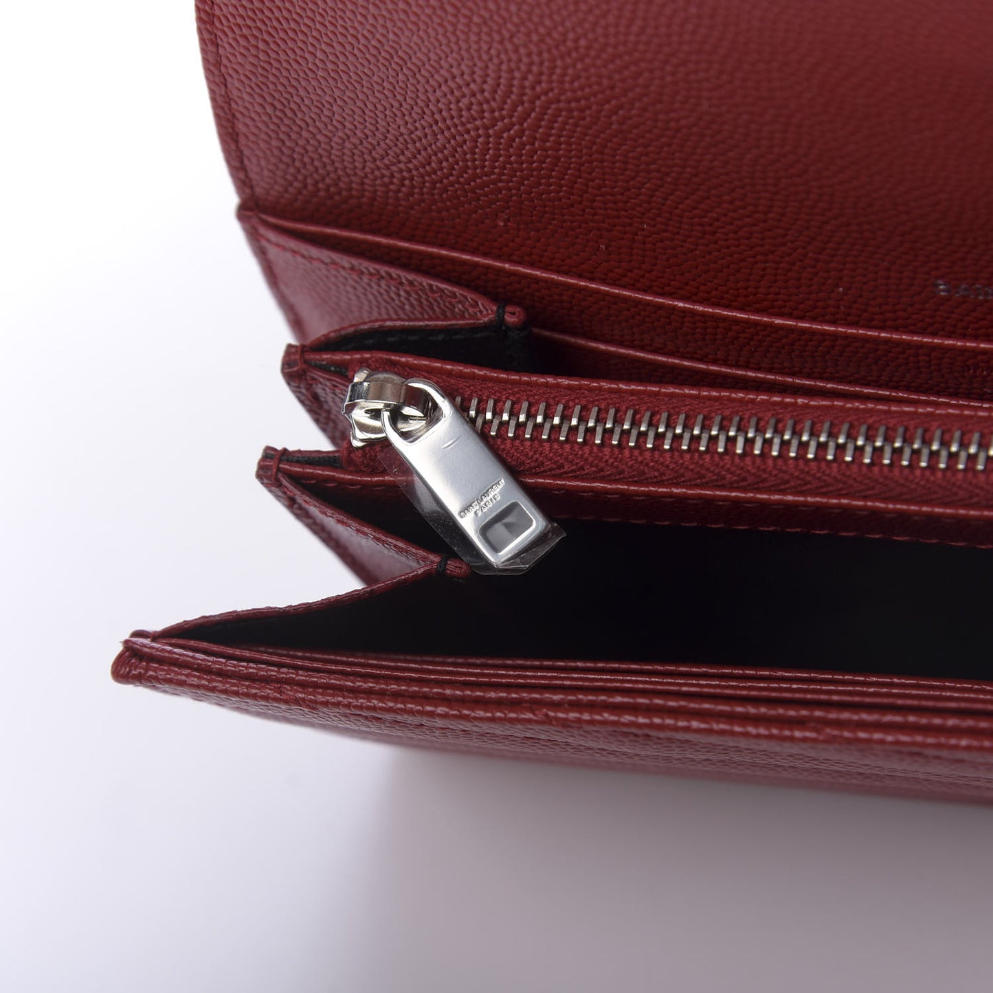 Grain De Poudre Matelasse Chevron Monogram Flap Wallet Eros