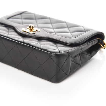 Chanel Lambskin Quilted Mini Flap Black 9 of 14