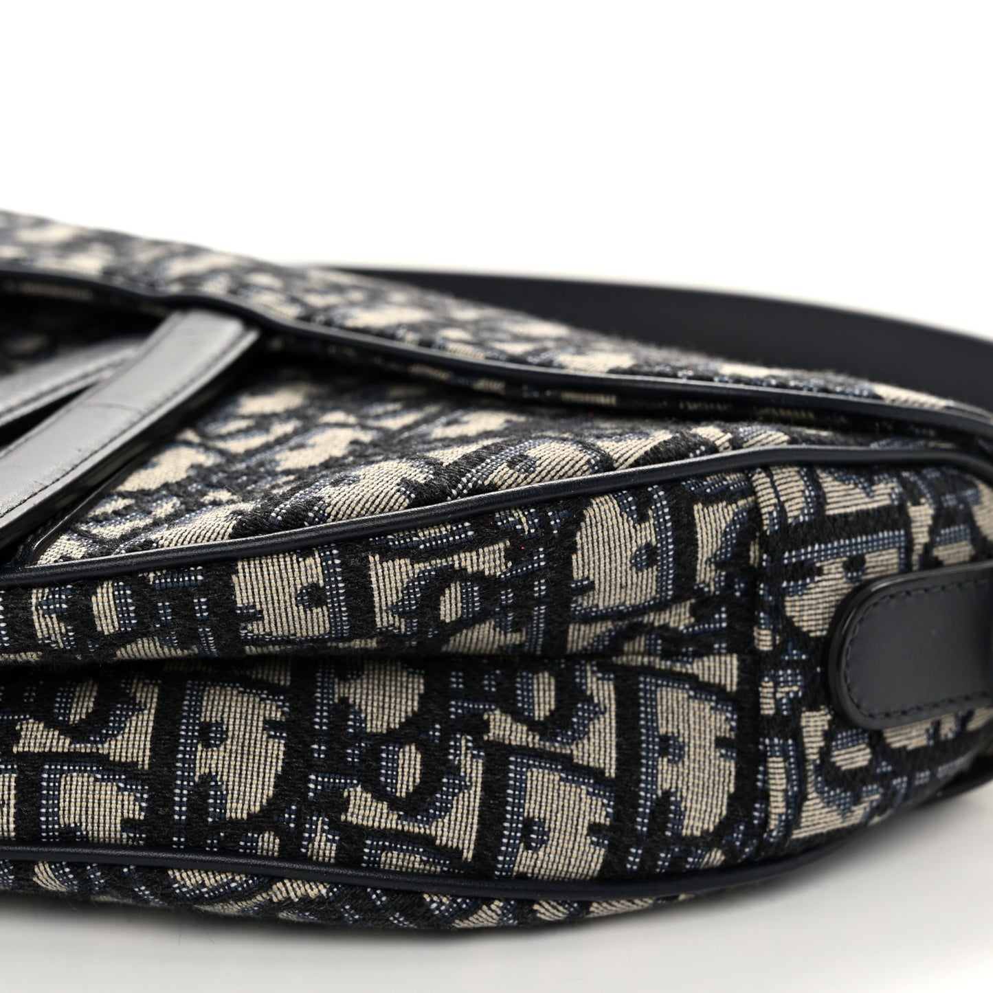 Oblique Saddle Bag Blue