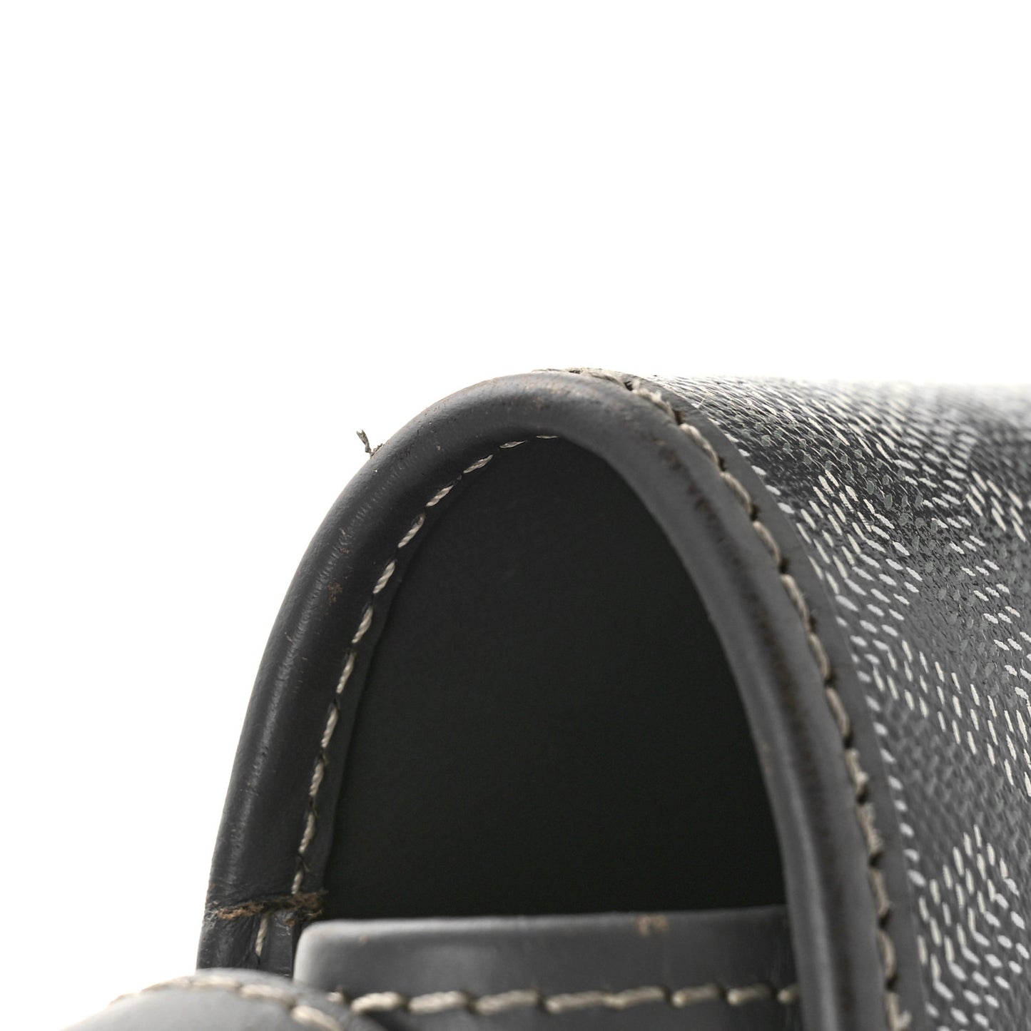 Goyardine Belvedere II PM Messenger Bag Gray
