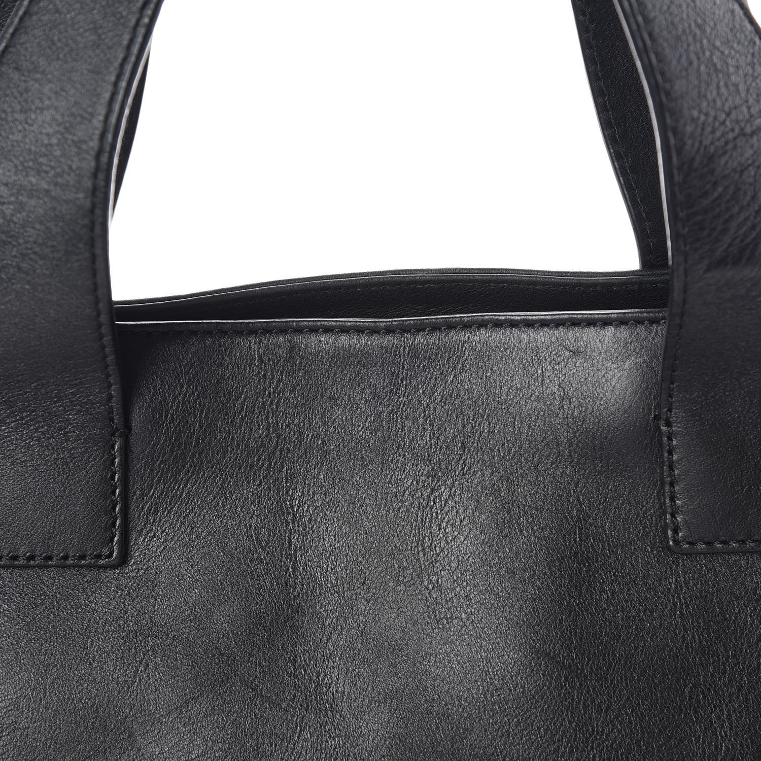 Burberry Calfskin Haymarket Check Toggle Shoulder Bag Black 10 of 14