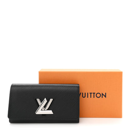 Louis Vuitton Epi Twist Wallet Black 7 of 7