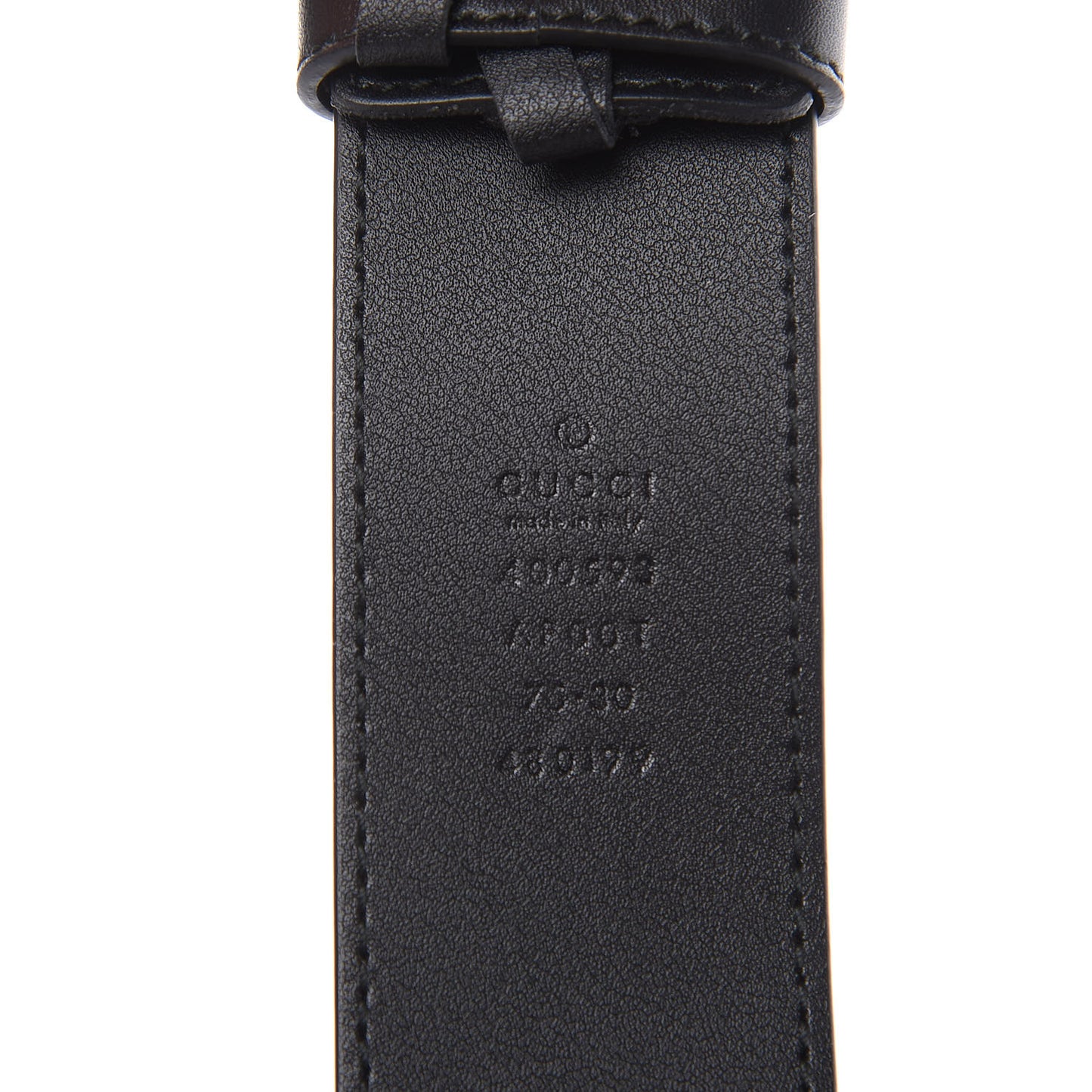 Calfskin Double G 40mm Belt 75 30 Black