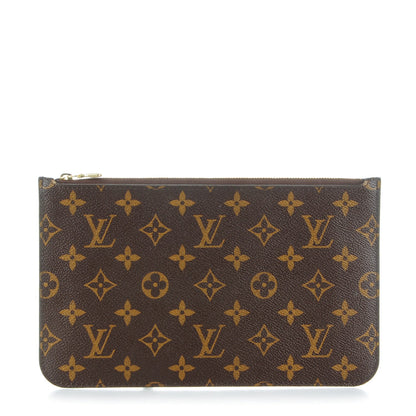 Louis Vuitton Monogram Neverfull MM GM Pochette Fuchsia 1 of 8