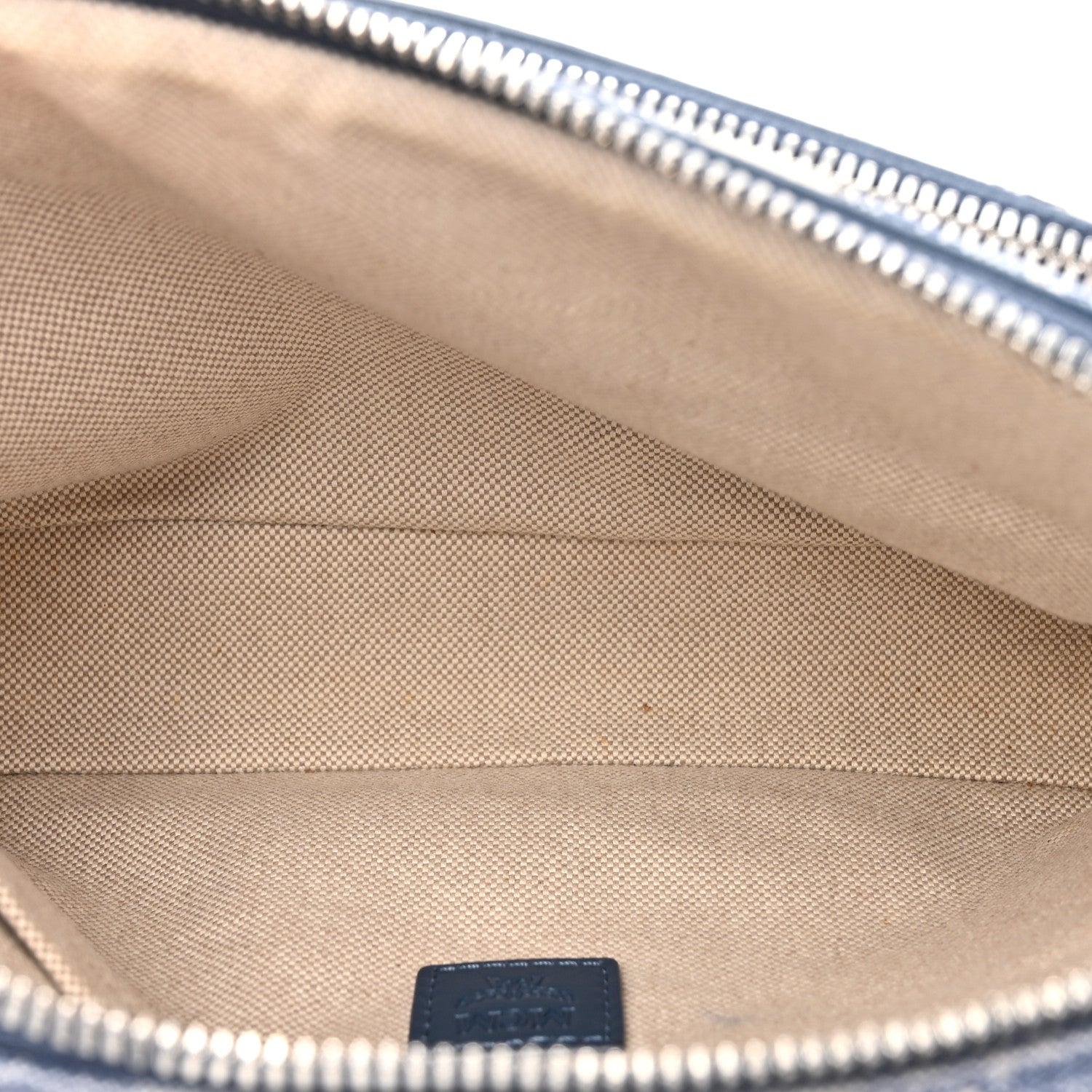 MCM Vintage Jacquard Monogram Small Aren Crossbody Blue 5 of 11