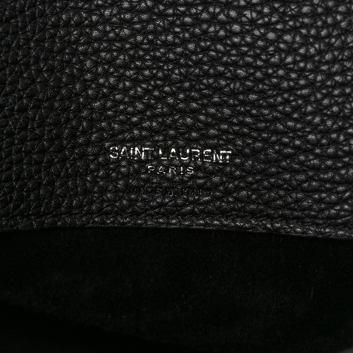 Saint Laurent Grained Calfskin Small Supple Sac De Jour Black 7 of 10