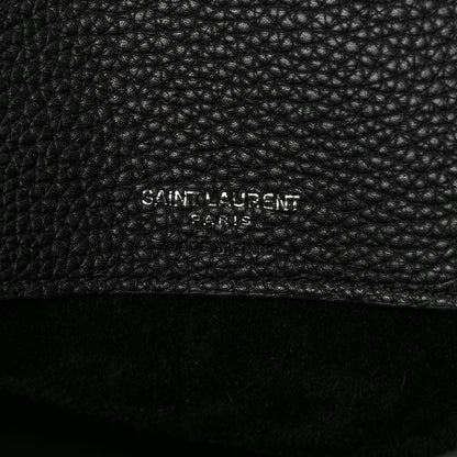 Saint Laurent Grained Calfskin Small Supple Sac De Jour Black 7 of 10