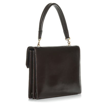 Hermes Box Sac Palonnier Chocolate 3 of 10