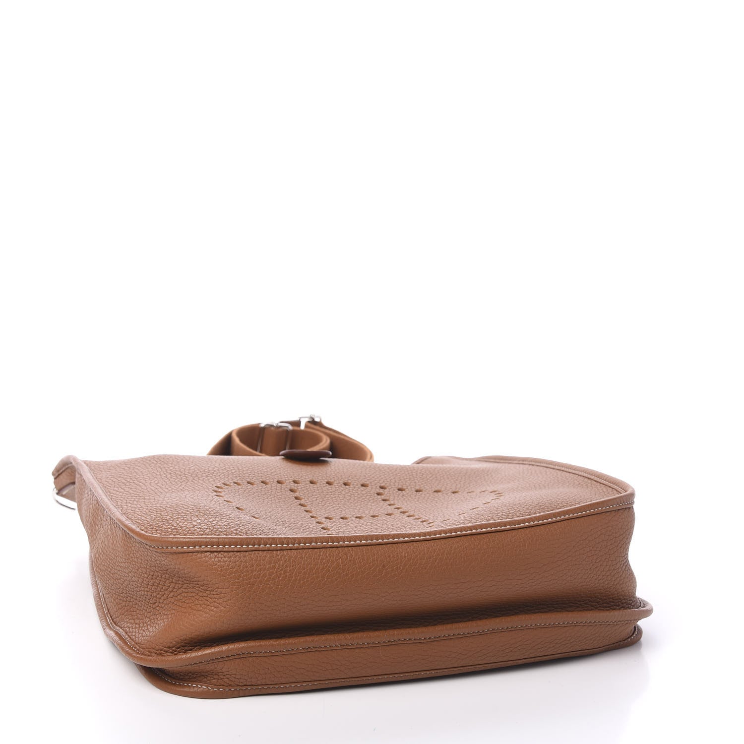 Hermes Taurillon Clemence Evelyne III GM Gold 3 of 9