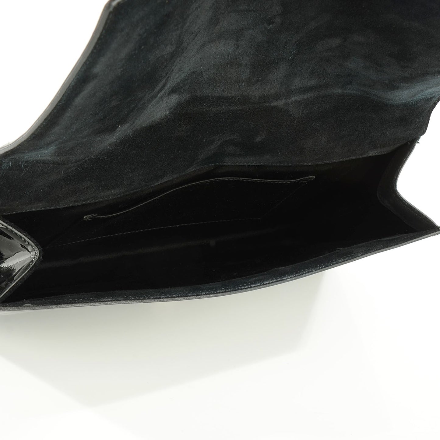 Patent Monogram Large Belle De Jour Clutch Black