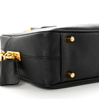 Prada Saffiano Lux Bauletto Black 6 of 7