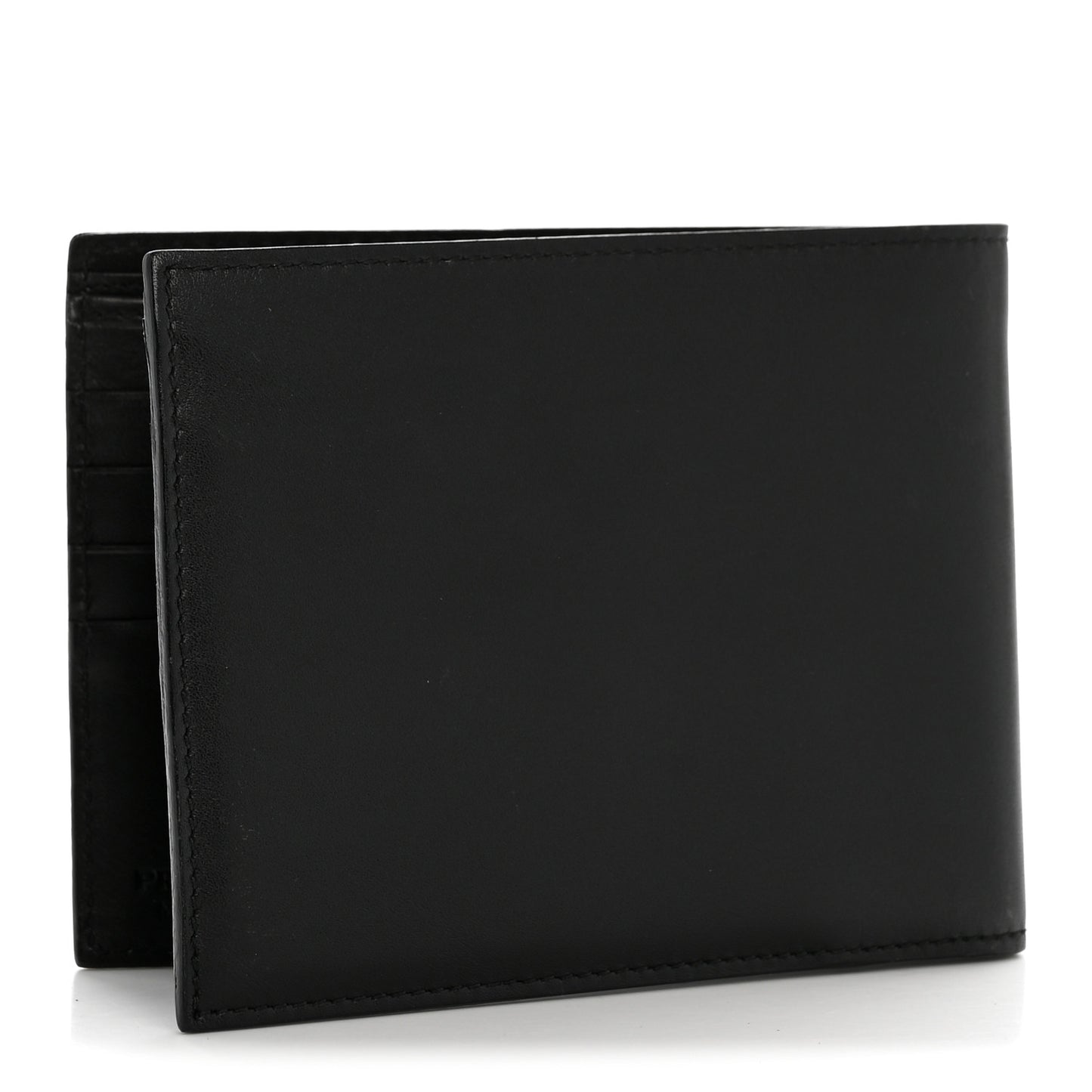 Soft Calf Bi-Fold Wallet Black