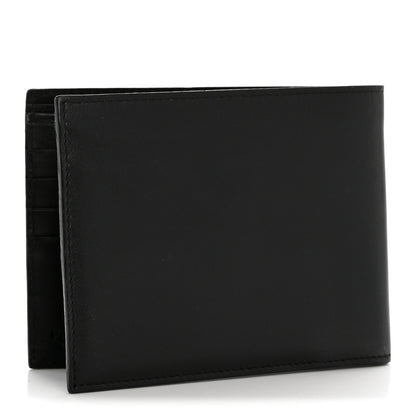 Prada Soft Calf Bi-Fold Wallet Black 3 of 10