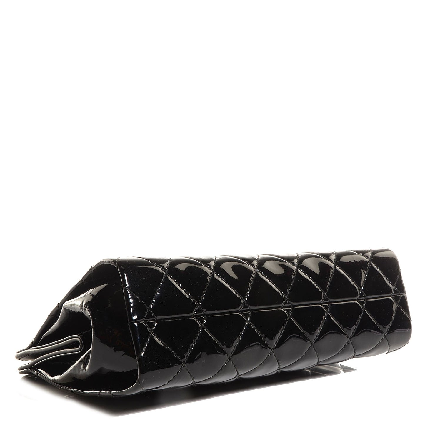 Patent CC Quilted Timeless Clutch Black