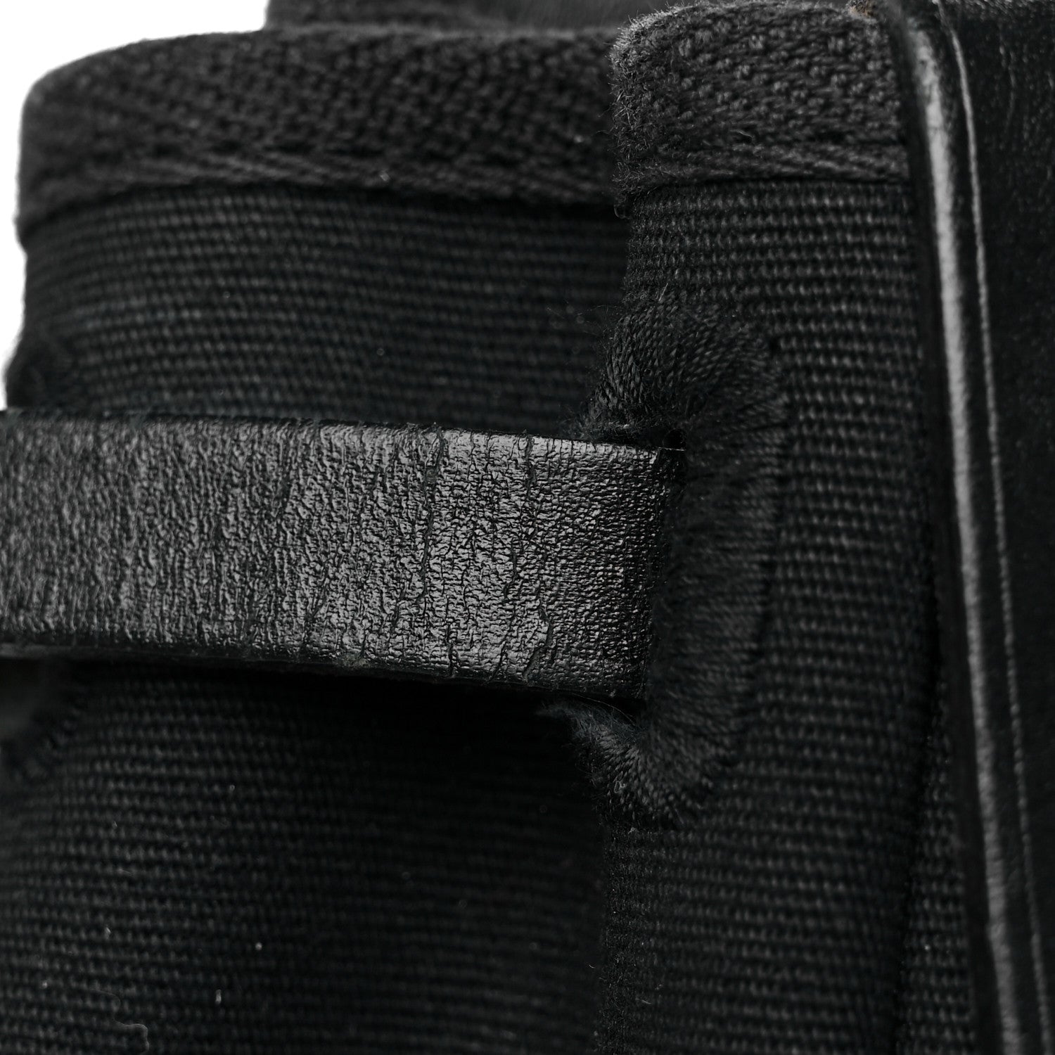 Hermes Toile Vache Hunter Herbag Cabas MM Black 16 of 16