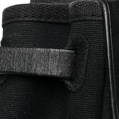 Hermes Toile Vache Hunter Herbag Cabas MM Black 16 of 16