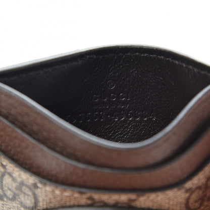 Gucci GG Supreme Monogram Neo Vintage Card Holder Beige Crop New Acero 5 of 6